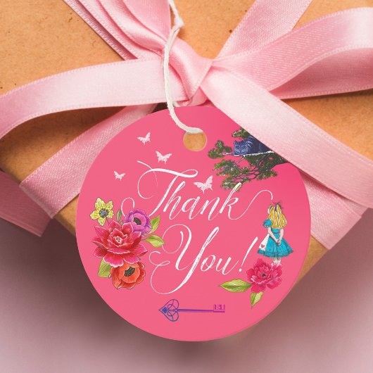 Alice in Wonderland Fairytaleフローラ感謝していユー フェイバータグ