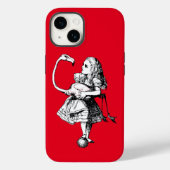 Alice in Wonderland Flamingo Case-Mate iPhoneケース (裏面)