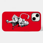 Alice in Wonderland Flamingo Case-Mate iPhoneケース (裏面 (横))