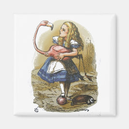 Alice in Wonderland Flamingo Magnet マグネット