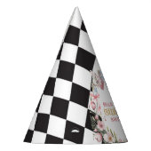 Alice in Wonderland Flower Frame誕生日 パーティーハット (左)