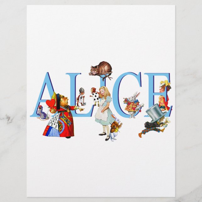 ALICE IN WONDERLAND & FRIENDS (正面)