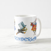 ALICE IN WONDERLAND & FRIENDS コーヒーマグカップ (正面右)