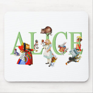 ALICE IN WONDERLAND & FRIENDS マウスパッド