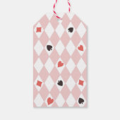 Alice in Wonderland Girl Baby Shower Giftラベル ギフトタグ (裏面)