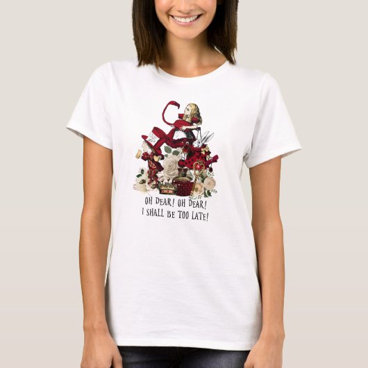 Alice in Wonderland Gives #102 Red Series Tシャツ (正面)