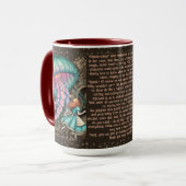 Alice in Wonderland Hattervilleクラゲ マグカップ (正面左)