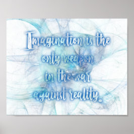 Alice in Wonderland Imagination水平プリント ポスター