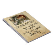 Alice in Wonderland - IMAGINATION CAT 1865 ノートブック (右側)