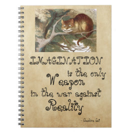 Alice in Wonderland - IMAGINATION CAT 1865 ノートブック