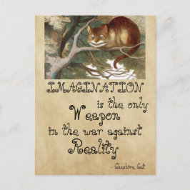 Alice in Wonderland - IMAGINATION CAT 1865 ポストカード