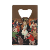 Alice in Wonderland , Jessie Willcox Smith クレジットカード栓抜き (裏面)
