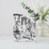 Alice in Wonderland John Tennielポストカード ポストカード (スタンド正面)