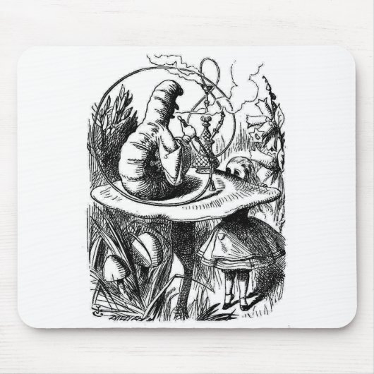 Alice in Wonderland John Tenniel マウスパッド (正面)