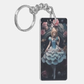 Alice in Wonderland Key Ring キーホルダー (正面左)