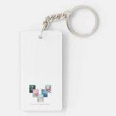 Alice in Wonderland Key Ring キーホルダー (裏面)