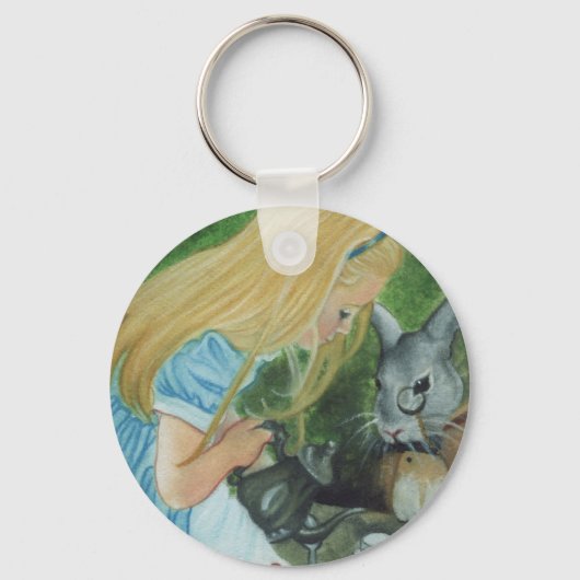 Alice in Wonderland Keychain キーホルダー (正面)