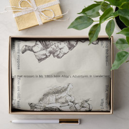 Alice in Wonderland Lewis Carroll詩の父なる意志 薄葉紙