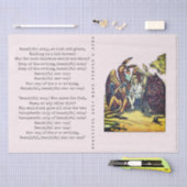 Alice in Wonderland Mock Turtle Soup Song Simple 薄葉紙 (クラフト)