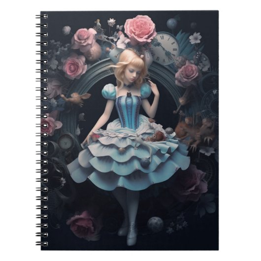 Alice in Wonderland Notebook ノートブック (正面)