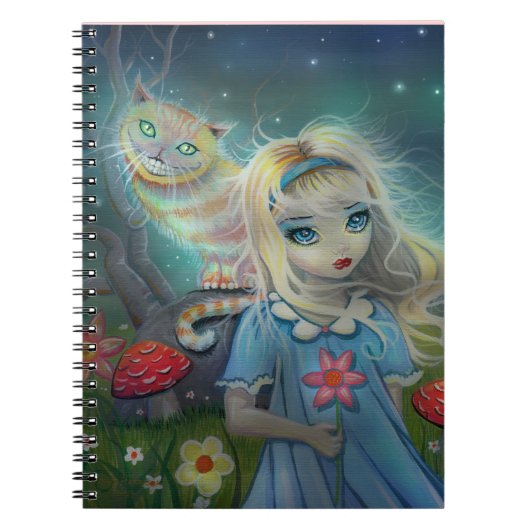 Alice in Wonderland Notebook ノートブック (正面)