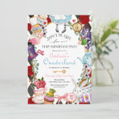 Alice in Wonderland - Onederland誕生日I 招待状 (スタンド正面)