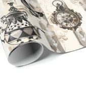 Alice in Wonderland Pattern ラッピングペーパー (ロールコーナー)