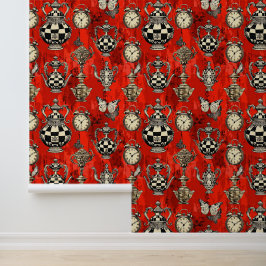 Alice in Wonderland Pattern 壁紙