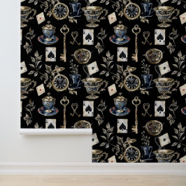Alice in Wonderland Pattern 壁紙