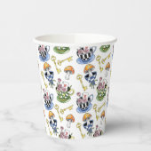 Alice in Wonderland Pattern  紙コップ (左)