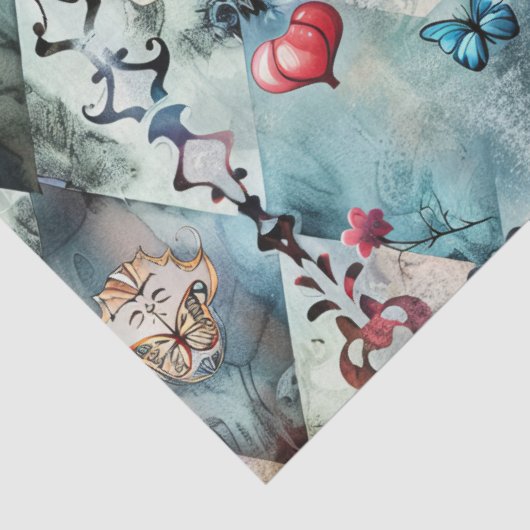 Alice in Wonderland Pattern 薄葉紙 (詳細)