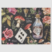 Alice in Wonderland Pattern 薄葉紙 (正面)