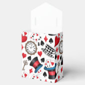 Alice in Wonderland Pattern Favorites Box フェイバーボックス (オープン)