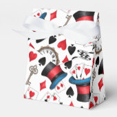 Alice in Wonderland Pattern Favorites Box フェイバーボックス (正面サイド)