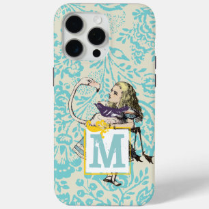 Alice In Wonderland Pink Flammingo iPhone 15 Pro Maxケース