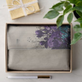 Alice in Wonderland Purpleフローラ切り離し 薄葉紙 (ギフト)