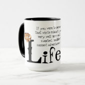 Alice in Wonderland Quotation (Cherie Roe Dirksen) マグカップ (正面左)