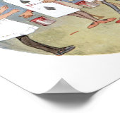 Alice in Wonderland Roses ポスター (角)