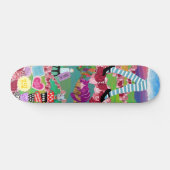 Alice in Wonderland Skateboard Wall Art スケートボード (横)