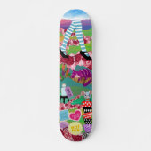Alice in Wonderland Skateboard Wall Art スケートボード (正面)