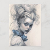 Alice in Wonderland, Sketch Art.ポストカード ポストカード (正面)