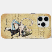 Alice In Wonderland Swirl Casemate iPhone 4 Case-Mate iPhoneケース (裏面 (横))
