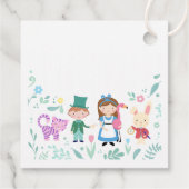 Alice in Wonderland "Take Me"メッセージカード フェイバータグ (裏面)