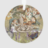 Alice in Wonderland Teaパーティー オーナメント (裏面)