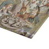 Alice in Wonderland Teaパーティー カッティングボード (角)