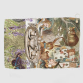 Alice in Wonderland Teaパーティー ゴルフタオル (横)