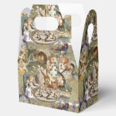 Alice in Wonderland Teaパーティー フェイバーボックス (オープン)