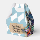 Alice in Wonderland Teaパーティー フェイバーボックス (裏面サイド)