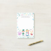 Alice in Wonderland Teaパーティー ポストイット (デスク上)