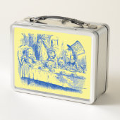 Alice in Wonderland Teaパーティー メタルランチボックス (裏面)